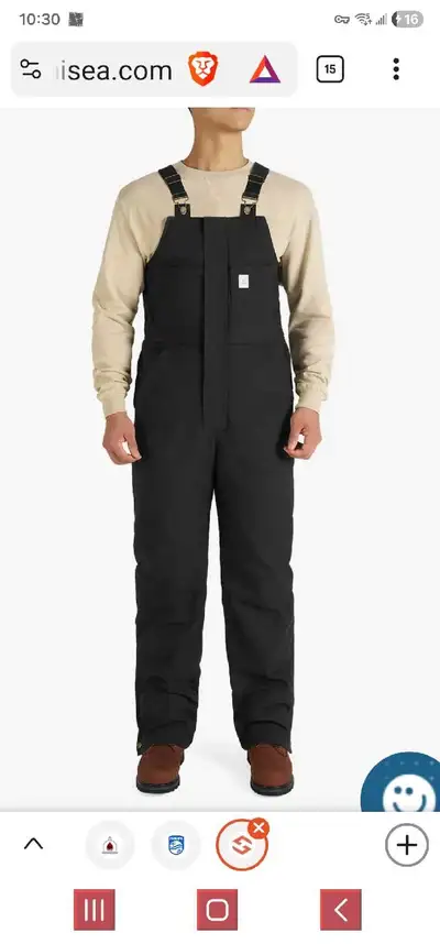 Insulated overalls, View more