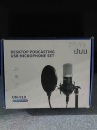 Desktop USB Podcast Microphone