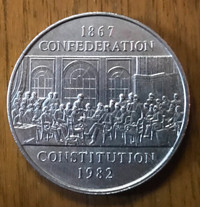 1$ Canadien 1982
