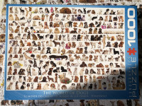 Eurographics World of Dogs 1000 piece jigsaw puzzle
