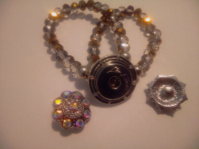Jewellery Snap on, Snap off rhinestone bracelets & more! in Jewellery & Watches in Edmonton - Image 4