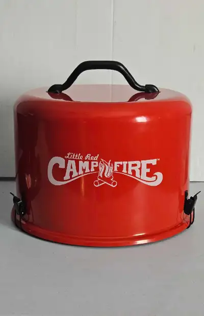 CAMCO Little Red Camp Fire Outdoor Portable Propane Heater -New, View more