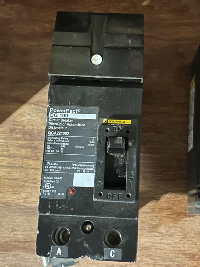Square D Powerpact molded case circuit breakers in Other Business & Industrial in Edmonton - Image 2