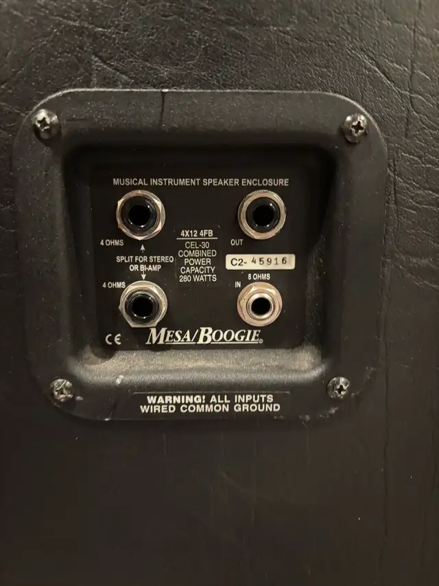 Mesa OS cab 2002 - Golden year V30s in Amps & Pedals in London - Image 6
