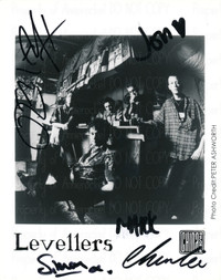 Levellers Signed China Records-Levelling The Land  Photo-1991