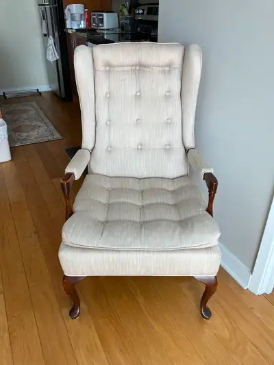 Wing chair, View more