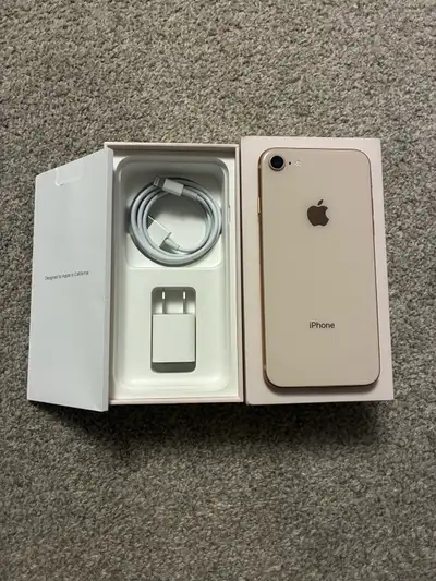 LikeNew*gold iPhone 8 unlocked 64gb original98%bh, View more
