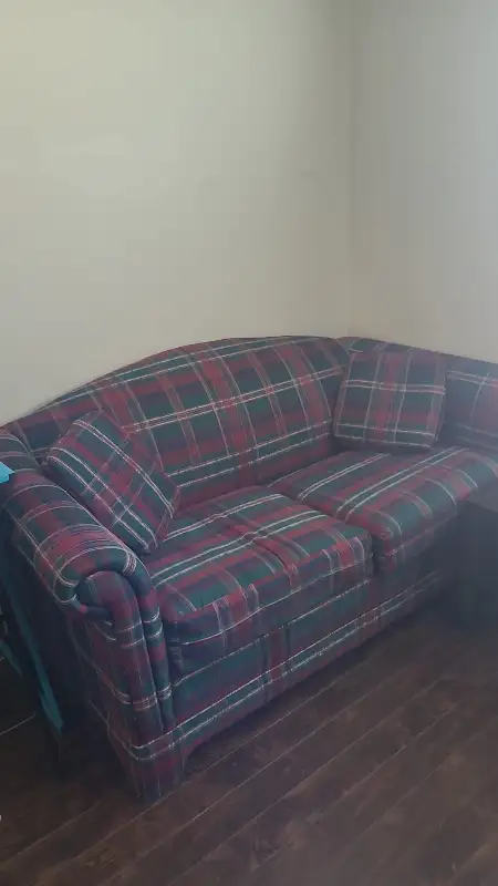 Leather and Fabric Couch for sell62863272648962121