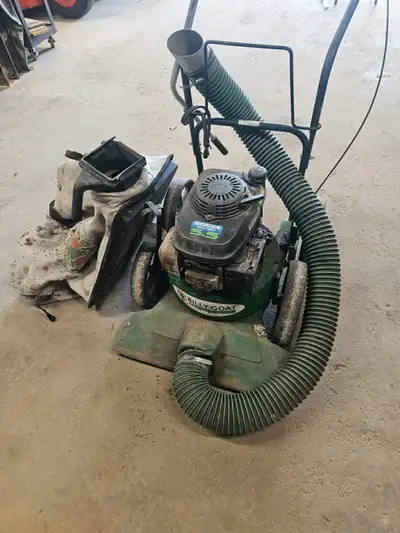 Billy got lawn vac, View more