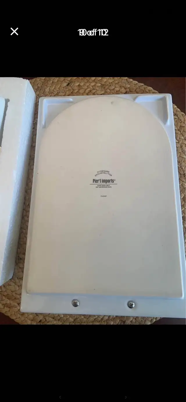 NEW MODERN 'PIER1 IMPORTS BUFFET STYLE• 4 PIECE CHEESE TRAY  ! in Kitchen & Dining Wares in Mississauga / Peel Region - Image 10