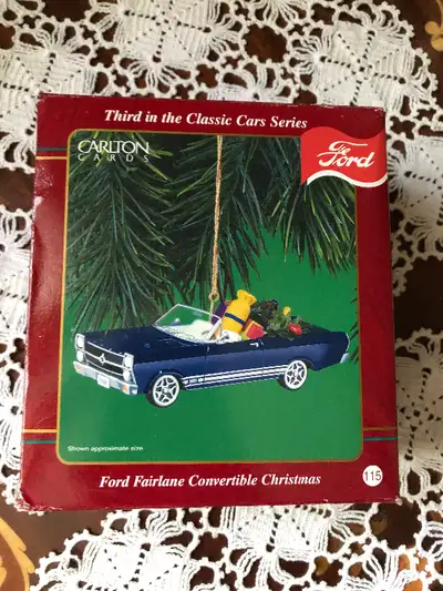 Carlton Cards Heirloom Ford Fairlane Convert Christmas Ornament, View more