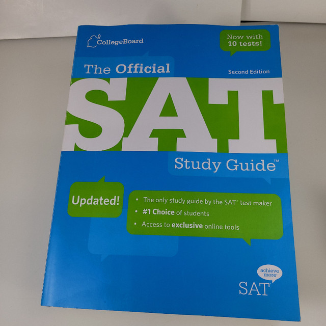 Official SAT (Scholastic Assessment Test) Study Guide in Textbooks in Leamington