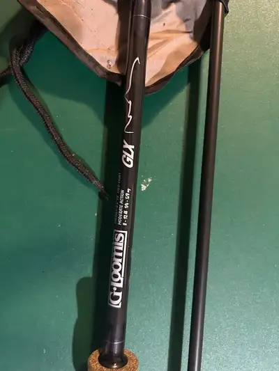 G Loomis Float Rod and Islander center pin reel, View more