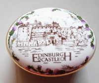 Fine Bone China Museum Collections Edinburgh Castle Trinket Box