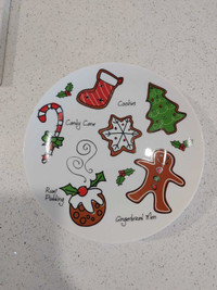 4 Christmas Plates