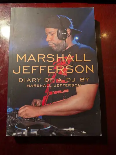 Marshall Jefferson diary of a DJ book , View more