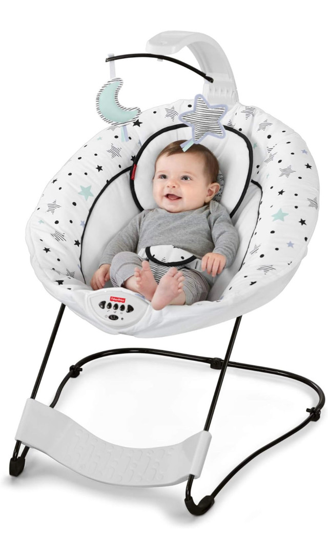 Fisher Price deluxe bouncer dans Parcs, balançoires et bacs  à Laval/Rive Nord - Image 2