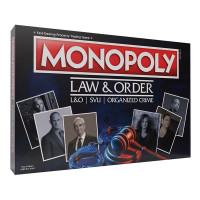 Law & Order Monopoly Collectors Edition Board Game at JJ Sports!