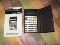 calculatrice SHARP EL-733A