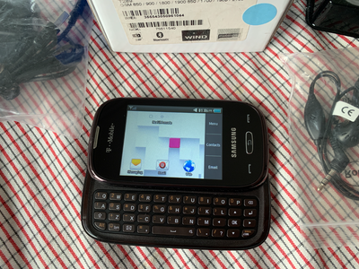 Samsung - Gravity Q T289 Cell Phone T-Mobile-Open Box-Unlocked, View more