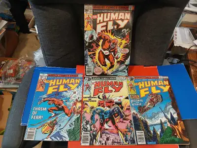 1977-78 the human fly comic books $15 for all, View more