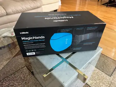 Magic Hands trushiatsu neck & back massager Parfait pour les mals de dos et de coup Il fonctionne da...