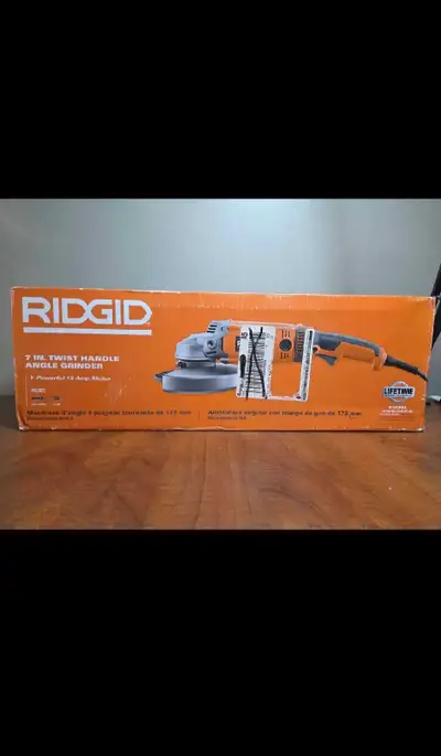 Ridgid grinder, View more