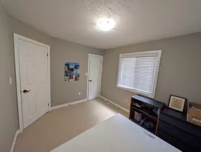A private room in 3 bedroom house is available for rent from May 1, 2026 close to Conestoga college....