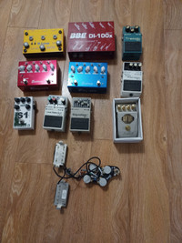 Pedals and pickups