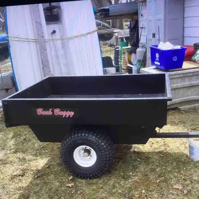 Can be used for hunting, hauling wood etc.