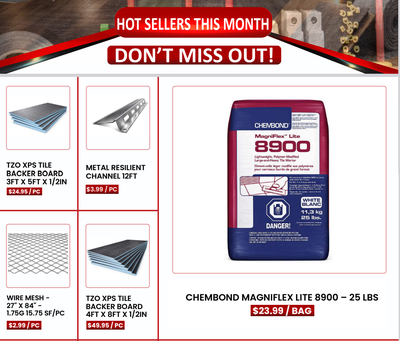 March clearance on BUILDING SUPPLIES (GTA TORONTO), View more