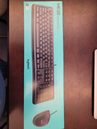 Brand new keyboard and mouse set/Ensemble clavier et souris flam