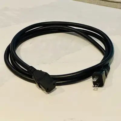 Vintage Two-Prong Synthesizer Power Cable, View more