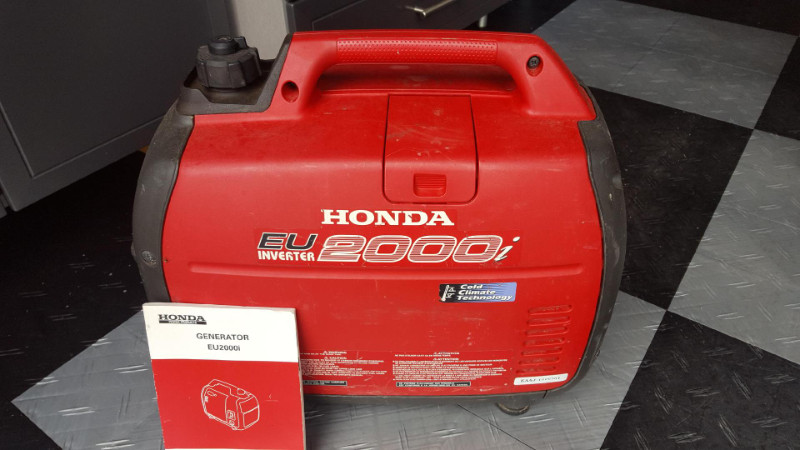 Honda EU2000i inverter generator, used for sale  