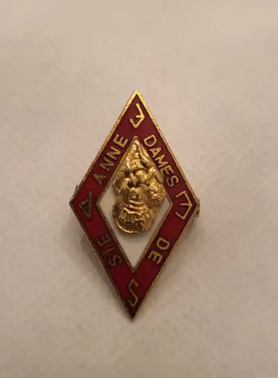 Dames de Ste Anne Vintage Pin, View more