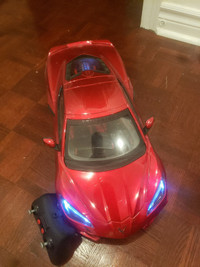 New Bright RC Full Function Sportscar - Corvette C8 Red