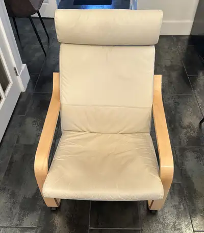 Leather IKEA Poäng Armchair, View more