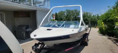 I have a 1998 challenger ready for the summer! Great boat for everything; Surfing, Wakeboarding, Ski...
