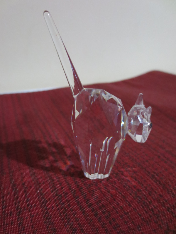 Figurine de chat en cristal. dans Art et objets de collection  à Longueuil/Rive Sud - Image 2