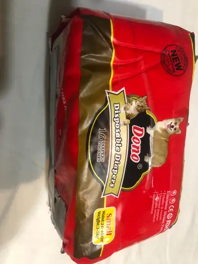 Selling a pack of Dono Disposable Diapers for small pets. These are brand new and come in a pack of...