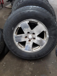 jeep wrangler 18 inch alloy wheels and 255/70r18 tires