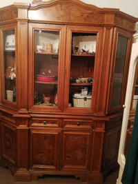 2 piece large cabinet