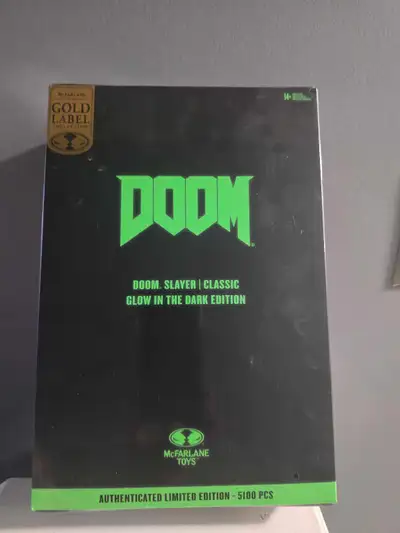 McFarlane Toys Doom Slayer Classic Glow In The Dark Edition, View more