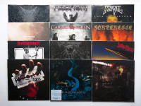 Vinyl Records Heavy Metal LP Disques Vinyles comme neufs $25