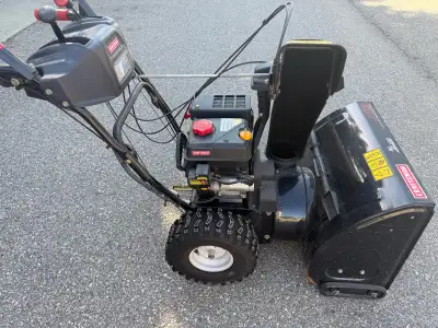 Craftsman 24” 208cc snowblower, View more
