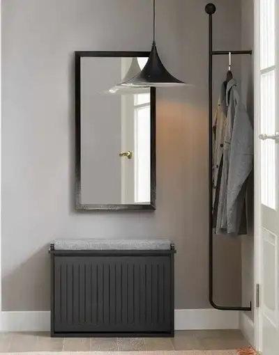 hallway bench shoe cabinet, View more