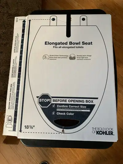 Kohler Elongated Bowl Seat, View more