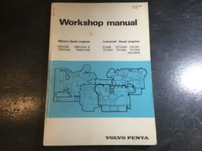 Volvo Marine Diesel & Industrial Manual MD100B TMD100A TMD120A, View more