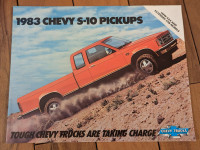 Chevrolet S-10 and S-10 Blazer Dealership Brochures, GM Canada