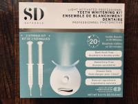 Spa Dent Teeth Whitening Kit Blue Led Light ( Brand New )